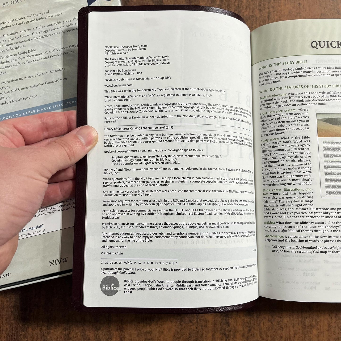 Personalized NIV Biblical Theology Study Bible - Burgundy Bonded Leather - Custom Imprinted with a name, D A Carson, ISBN 9780310450559