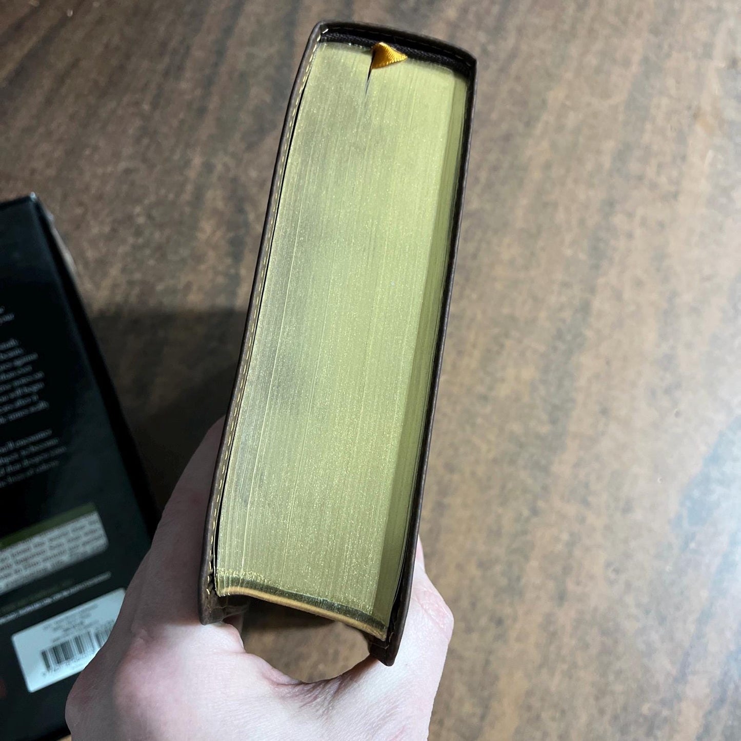 Personalized NKJV Apply the Word Study Bible Large Print - Earth Brown Leathersoft - Custom Imprinted with name 9780718084073