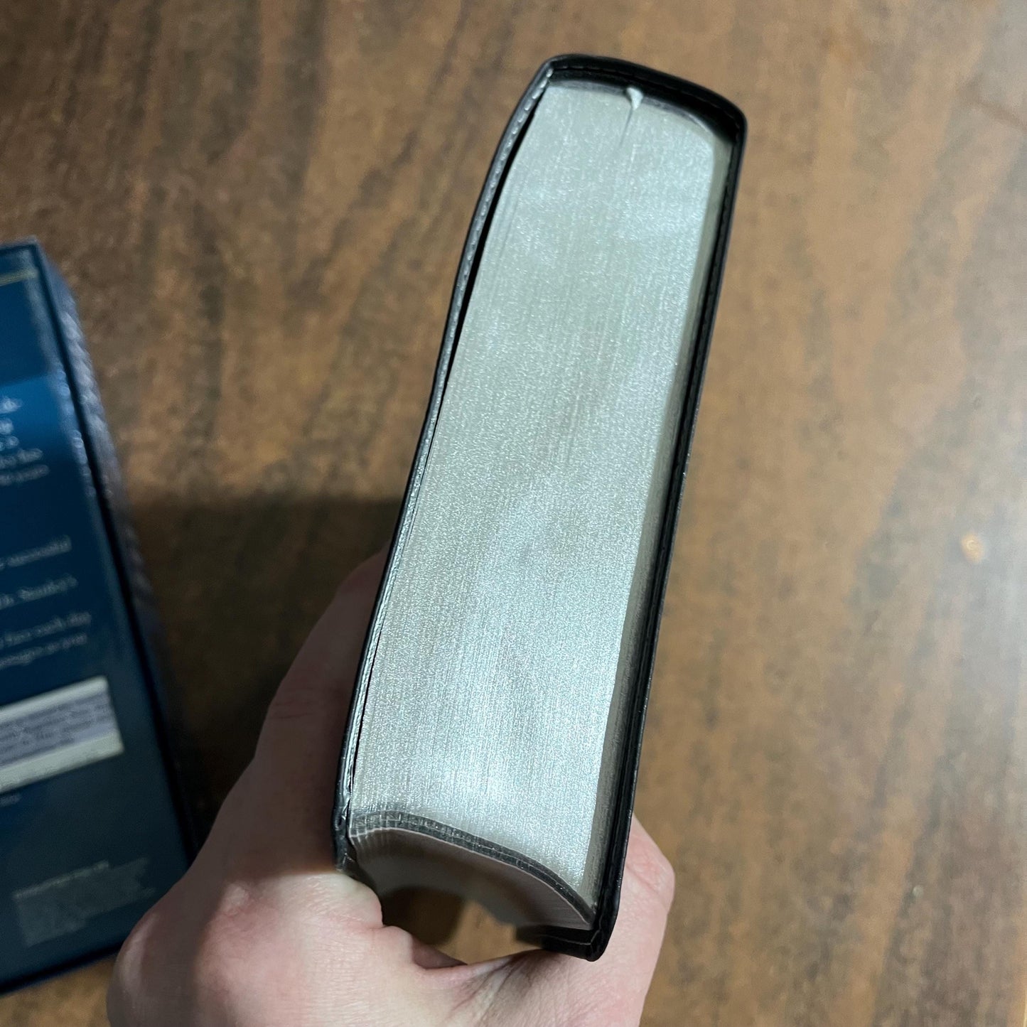 Personalized NKJV Large Print Charles Stanley Life Principles Study Bible - Black Leathersoft - Custom Imprinted with name 9781418547028