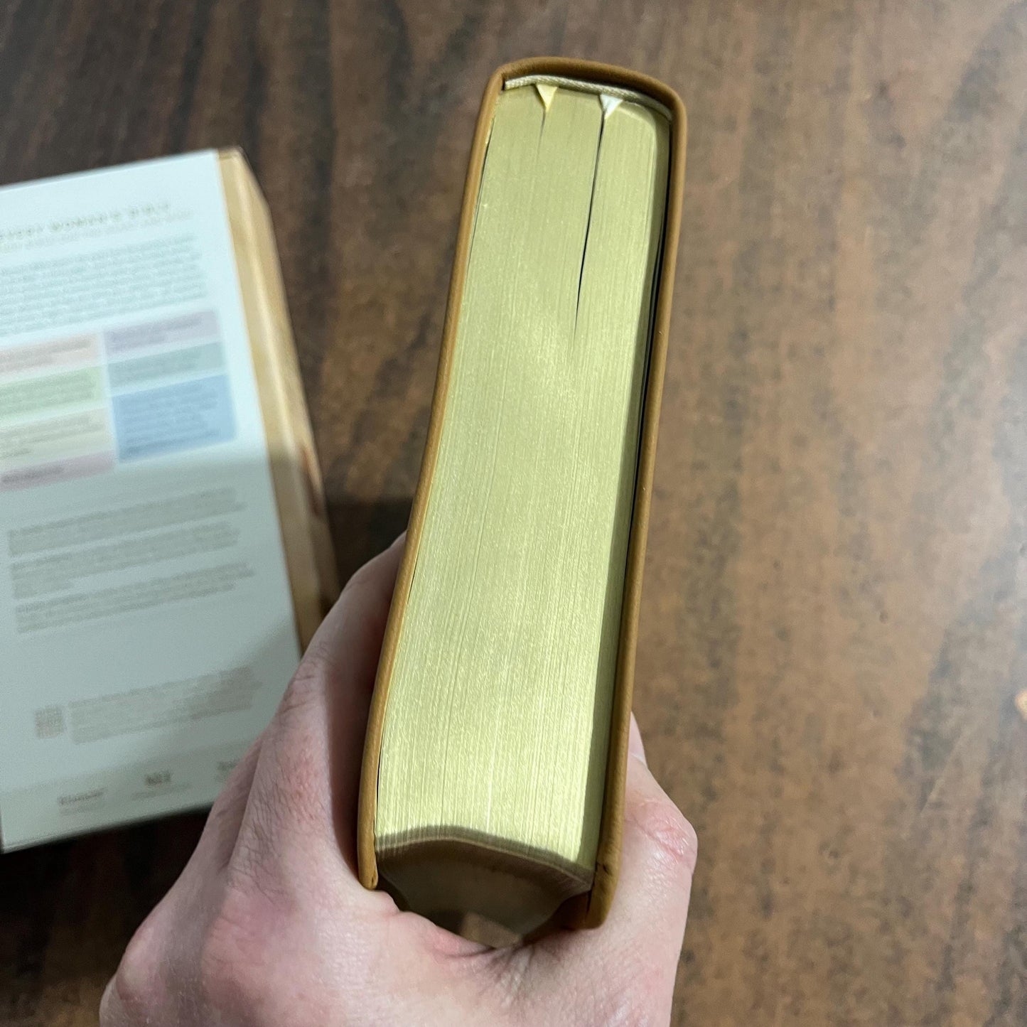 Personalized NLT Every Womans Bible - Camel Brown Genuine Leather - Custom Imprinted, name, Devotional Study, 9798400503085