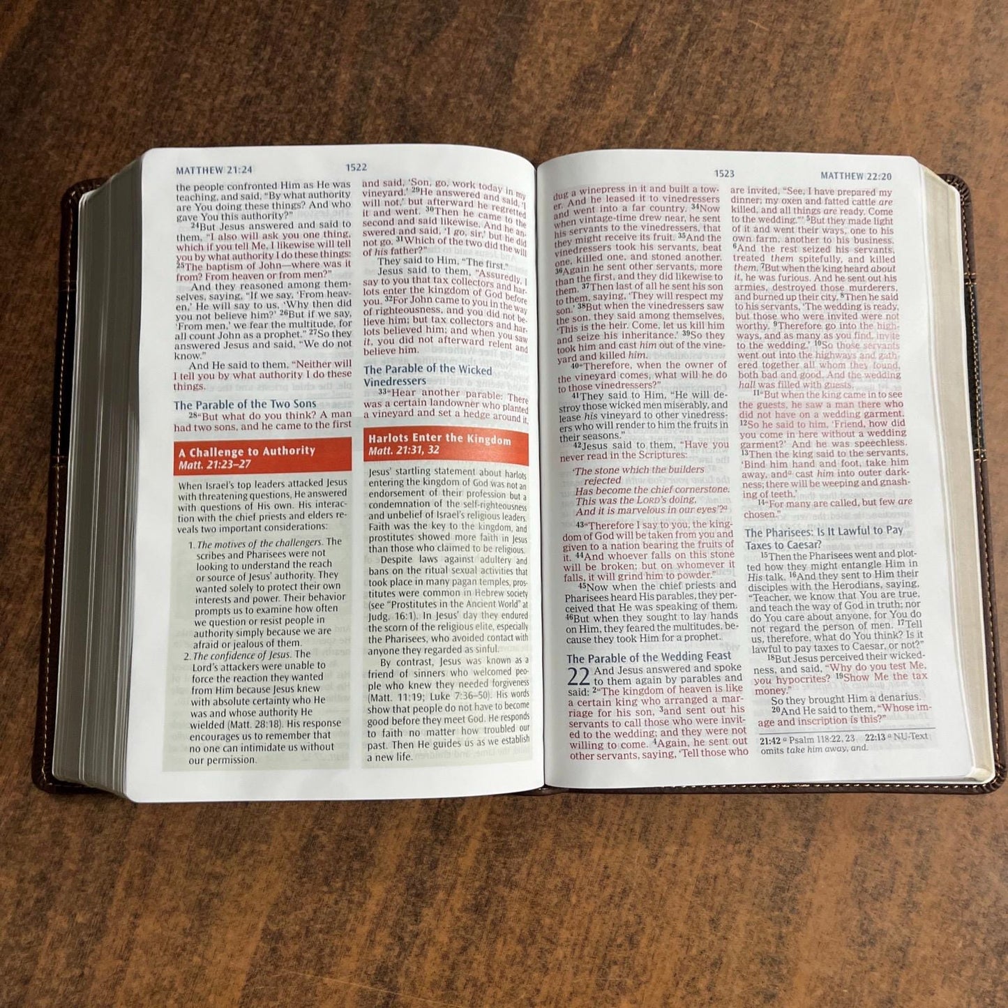 Personalized NKJV Apply the Word Study Bible Large Print - Earth Brown Leathersoft - Custom Imprinted with name 9780718084073