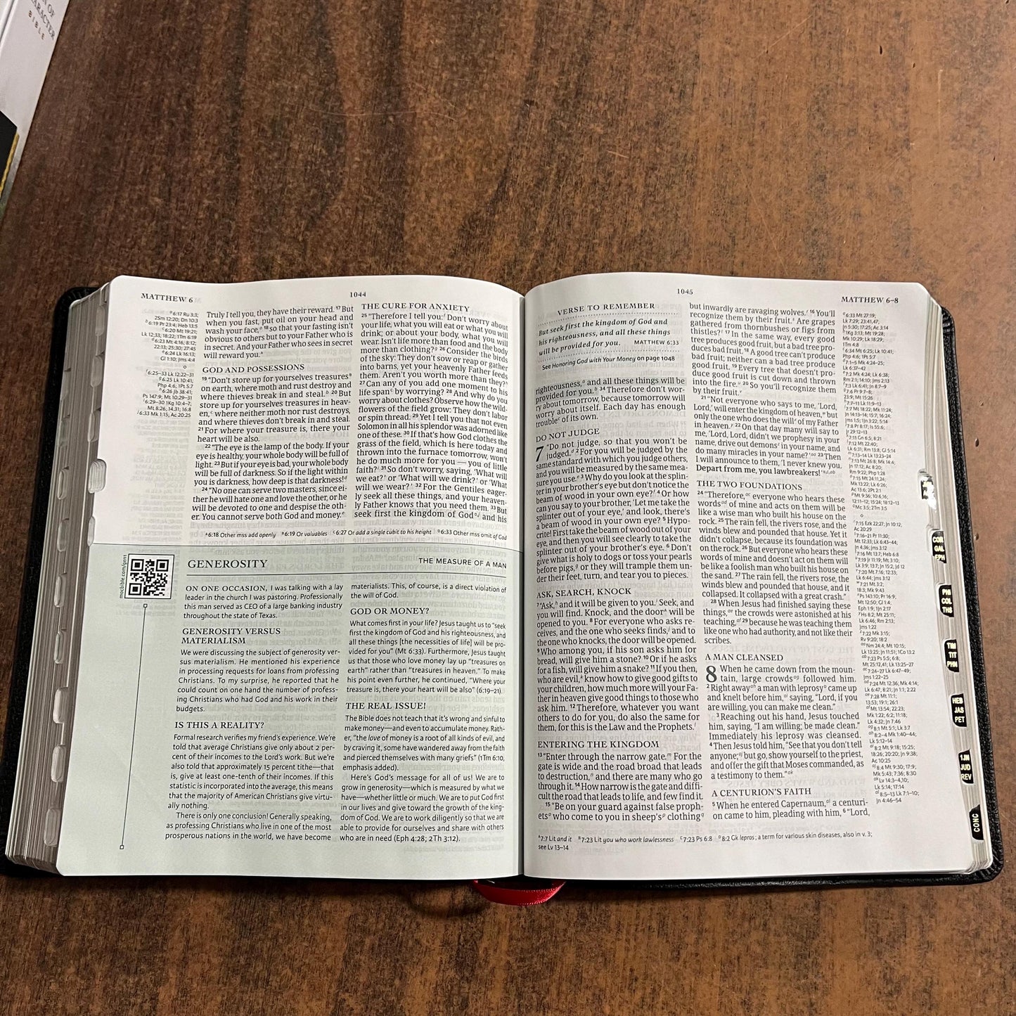 Personalized CSB Men of Character Bible Thumb Indexed, Black Genuine Leather, Custom Imprinted with name engraved, ISBN 9798384501794 mens