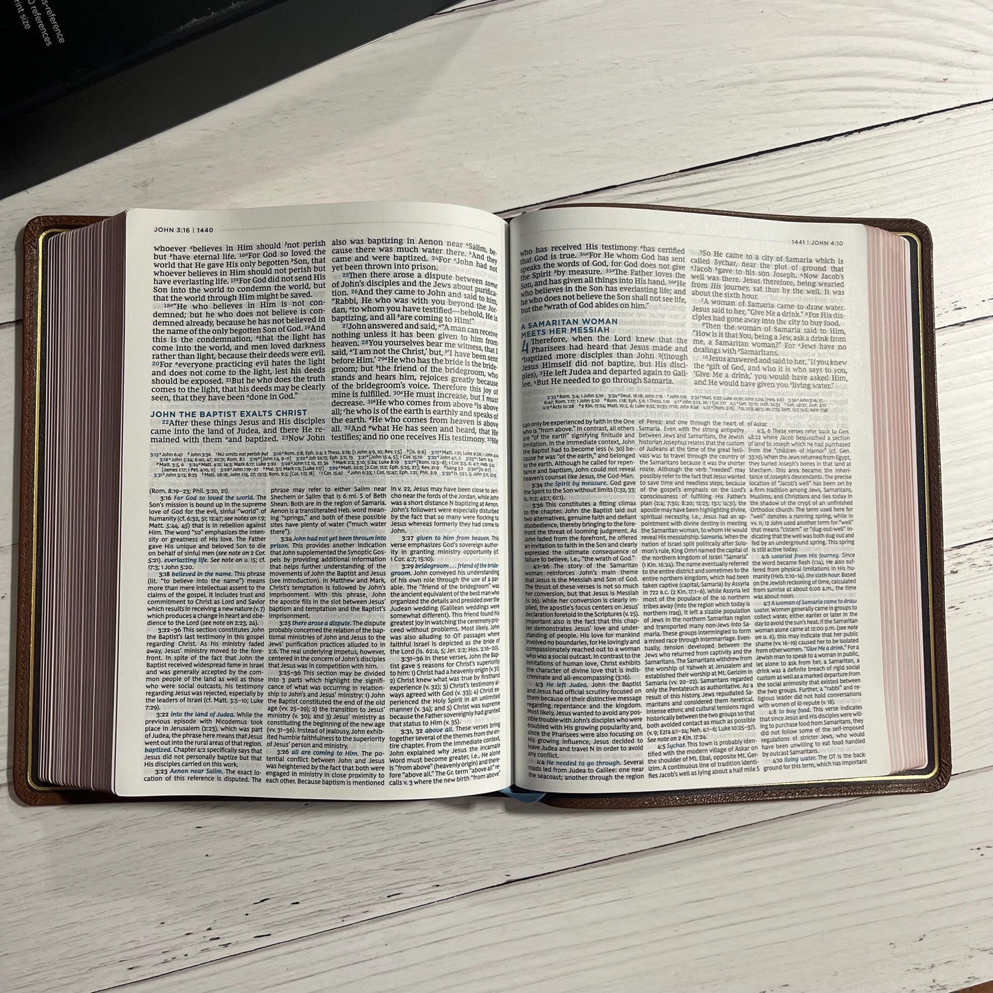 Personalized NKJV MacArthur Study Bible, Brown Premium Genuine Goatskin Leather, Premier Collection ISBN 9780785230885
