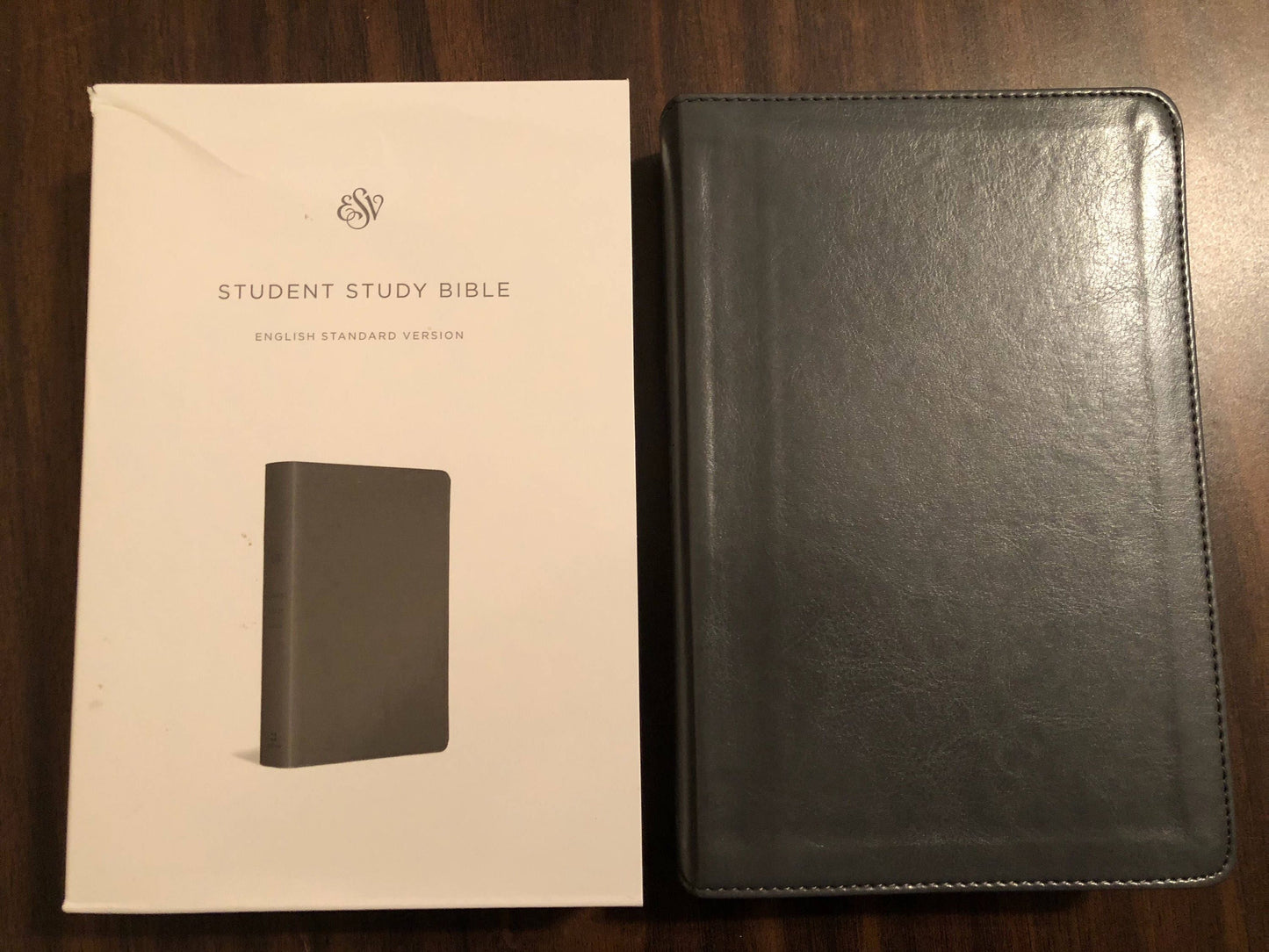 Personalized ESV Student Study Bible - Gray Trutone Custom Imprinted, ISBN 9781433552724