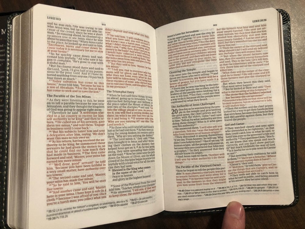 Personalized - CSB Military Bible Compact - Army - Green LeatherTouch - Custom Imprinted with name 9781433651762 20spaces