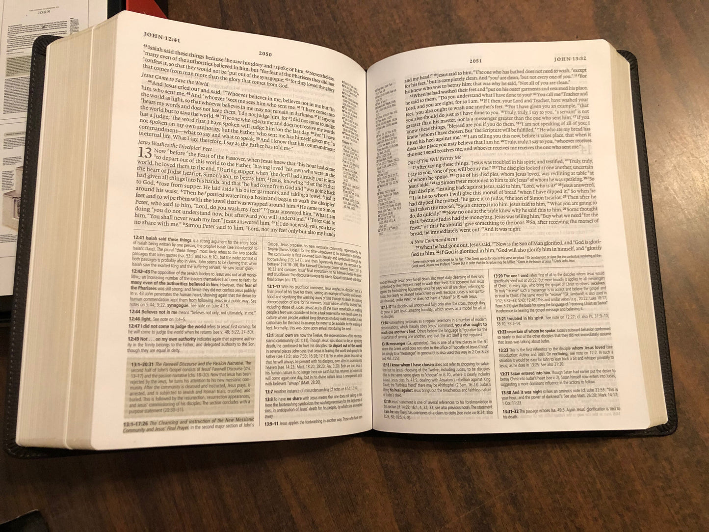 Personalized ESV Study Bible - Deep Brown Genuine Buffalo Leather - Custom Imprinted with a name 9781433575921