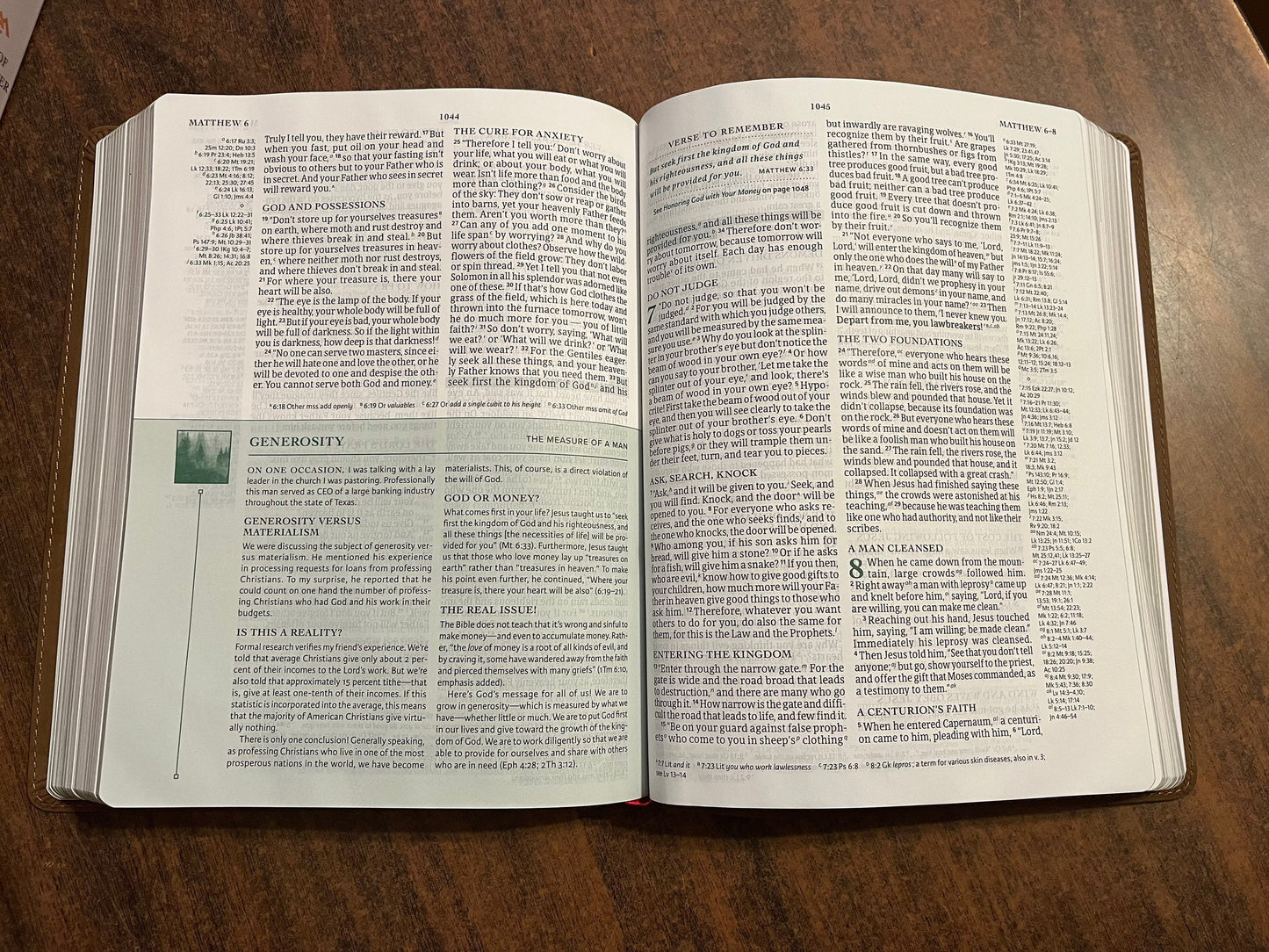 Personalized Mens Bible, CSB Men of Character Bible, Brown Genuine Leather, Custom Imprinted with name, ISBN 9781087730219