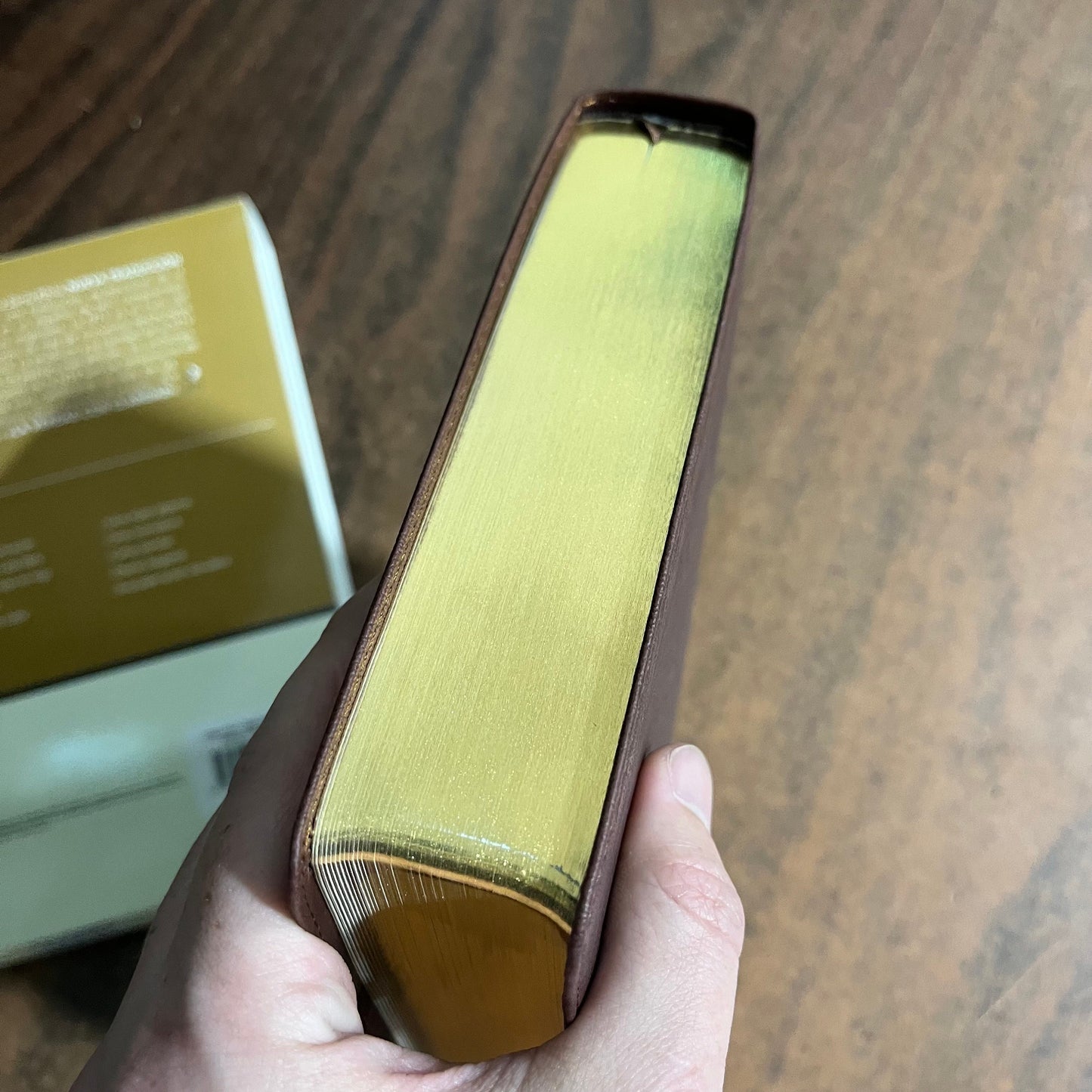 Personalized Spanish Bible - NTV Biblia Letra Super Gigante - Giant Print Bible - Dark Brown LeatherLike - Custom Imprinted with name 9781496484956
