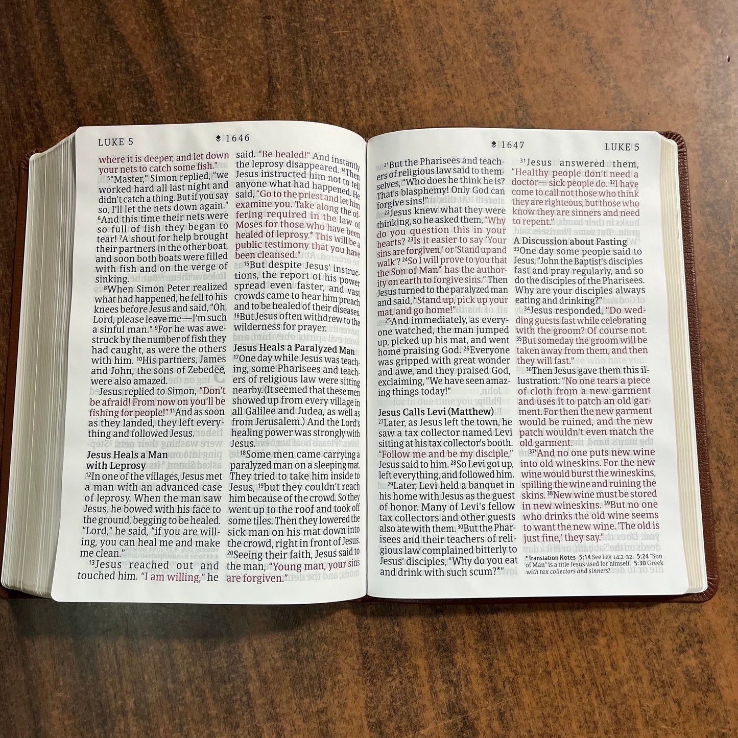 Personalized NLT Super Giant Print Bible - Brown Genuine Leather - Custom Imprinted with name, ISBN 9781496474292