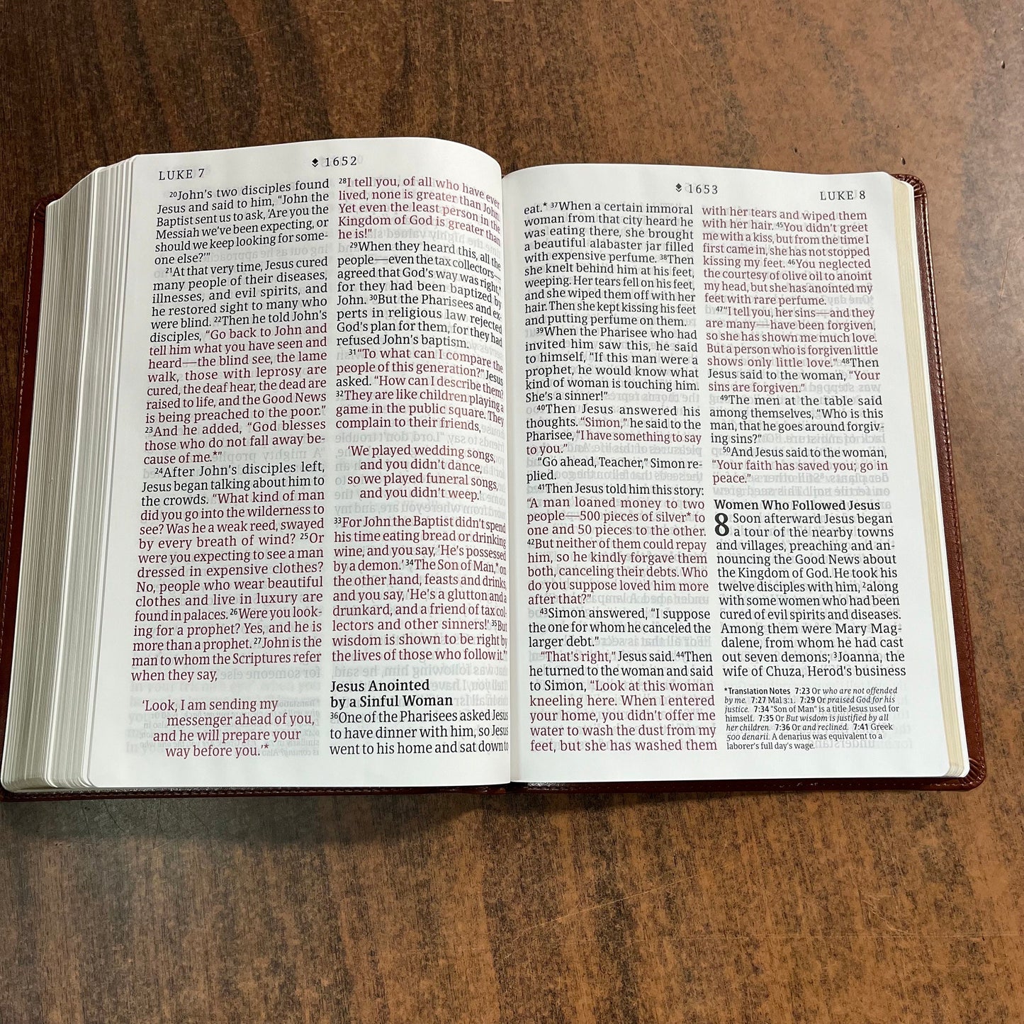 Personalized NLT Super Giant Print Bible - Brown LeatherLike Custom Imprinted with name 9781496458100