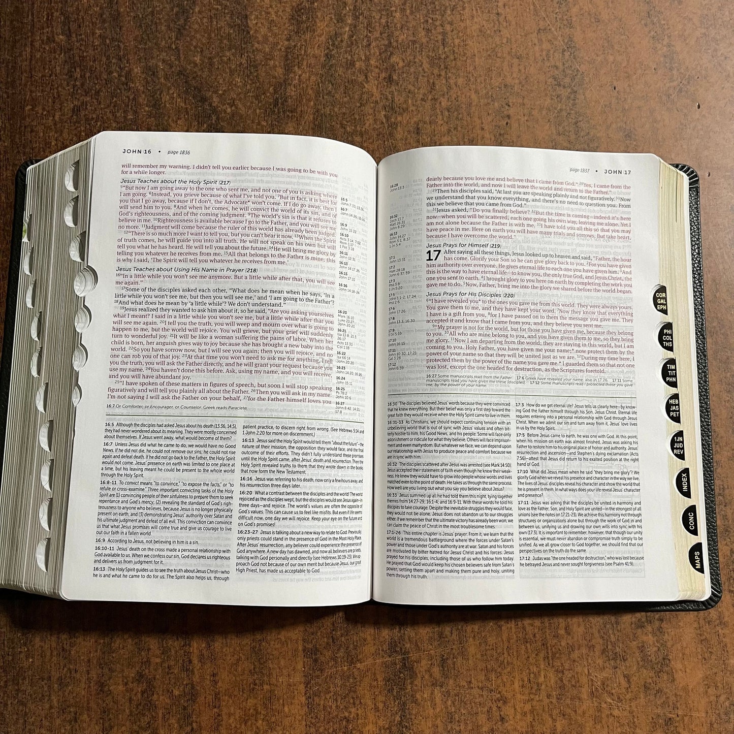 Personalized NLT Life Application Study Bible Thumb Indexed - Olive Green Genuine Leather - Custom Imprinted with a name ISBN 9781496479013