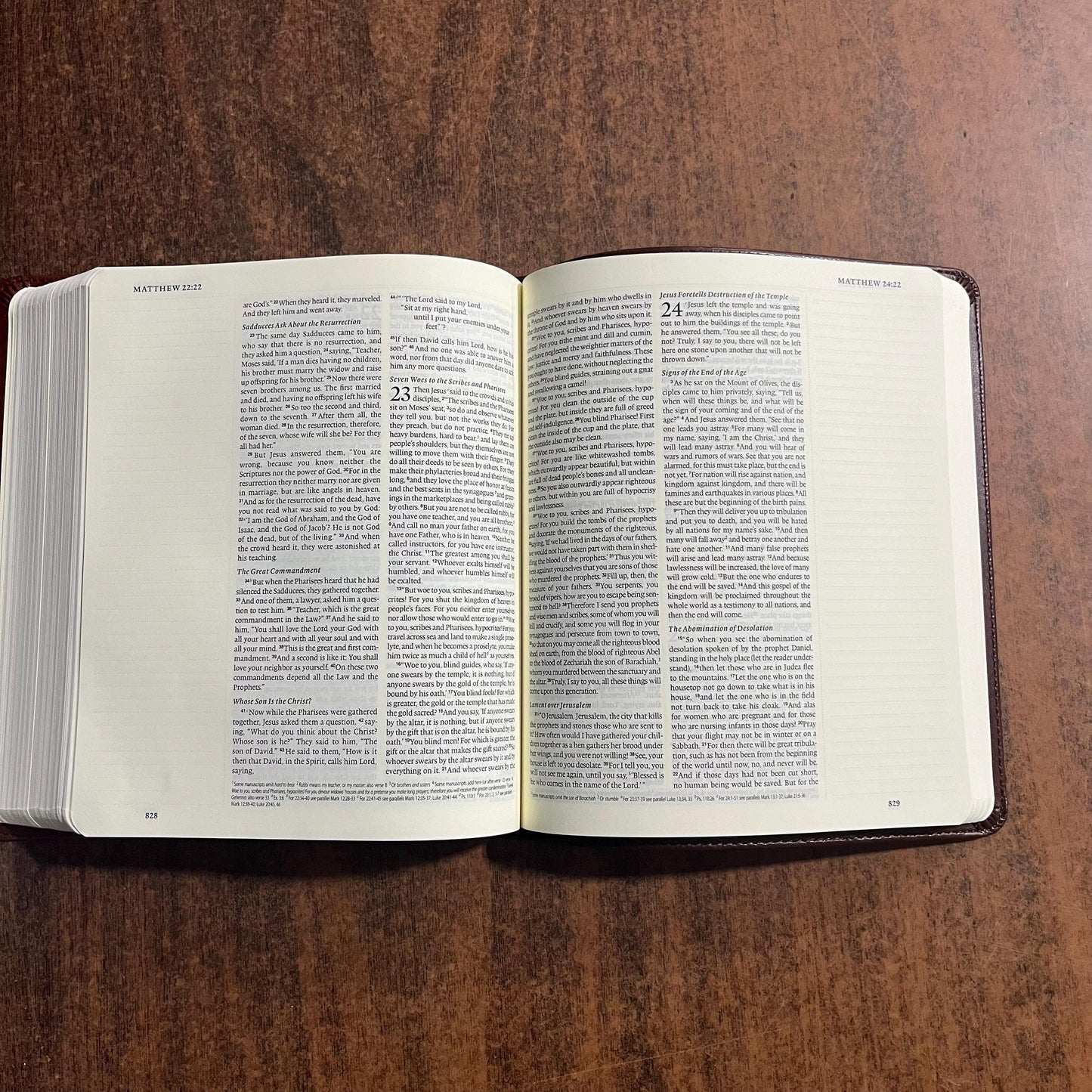 Personalized ESV Journaling Bible - Brown / Tan TruTone Cover Custom Imprinted with name, 9781433579714
