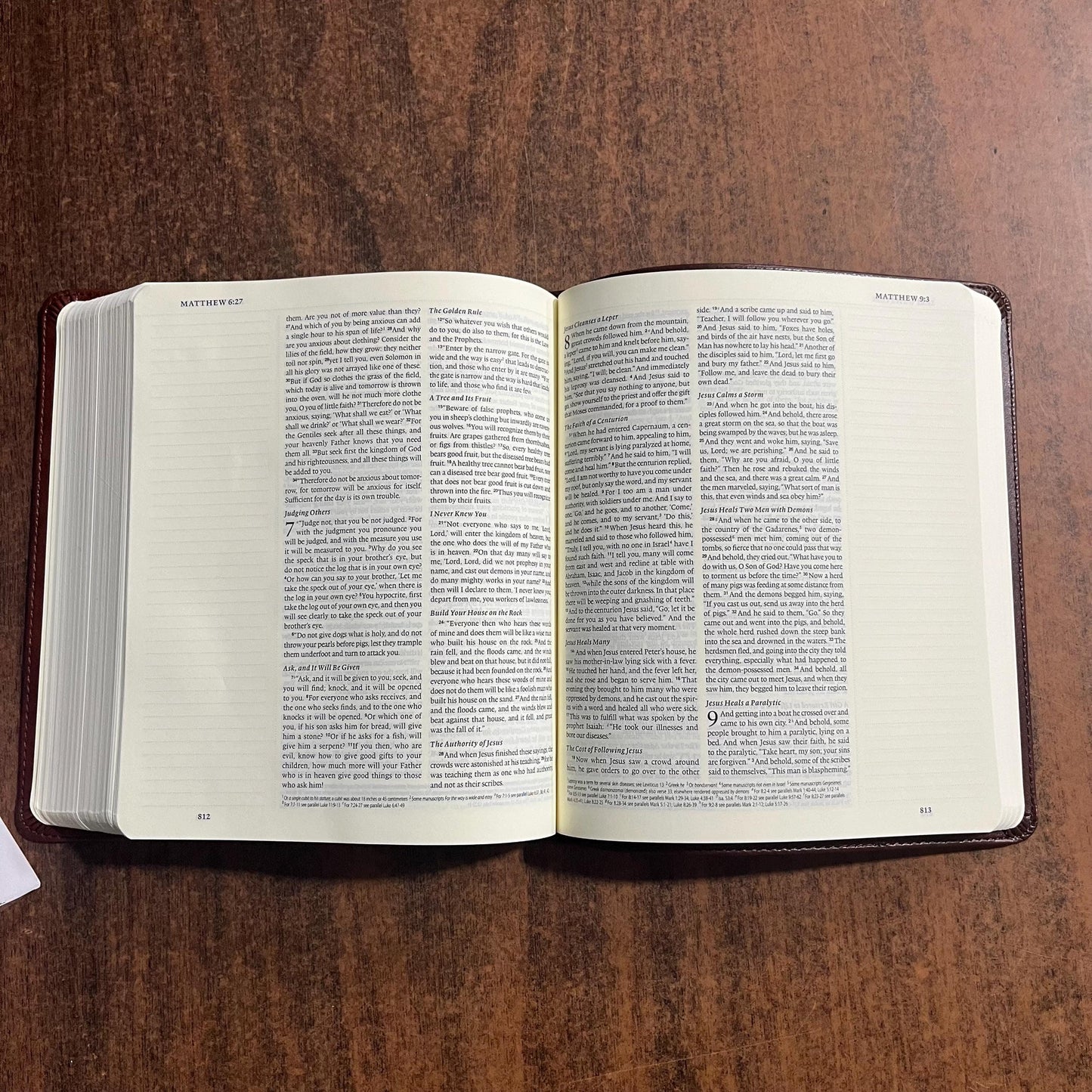 Personalized ESV Journaling Bible - Brown / Tan TruTone Cover Custom Imprinted with name, 9781433579714