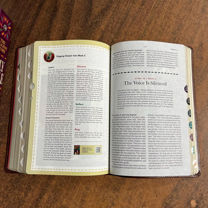 Personalized ESV Kids Bible Thumb Indexed - Brown Trutone - Custom Imprinted with name - Biggest Story Holy Bible for Kids 9798874902483
