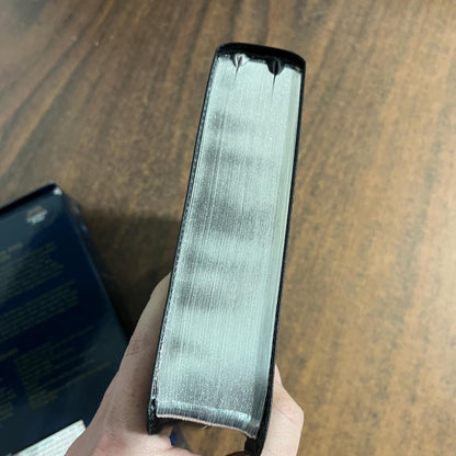 Personalized NIV Thompson Chain Reference Study Bible - Black Bonded Leather, Custom Imprinted, ISBN 9780310459835