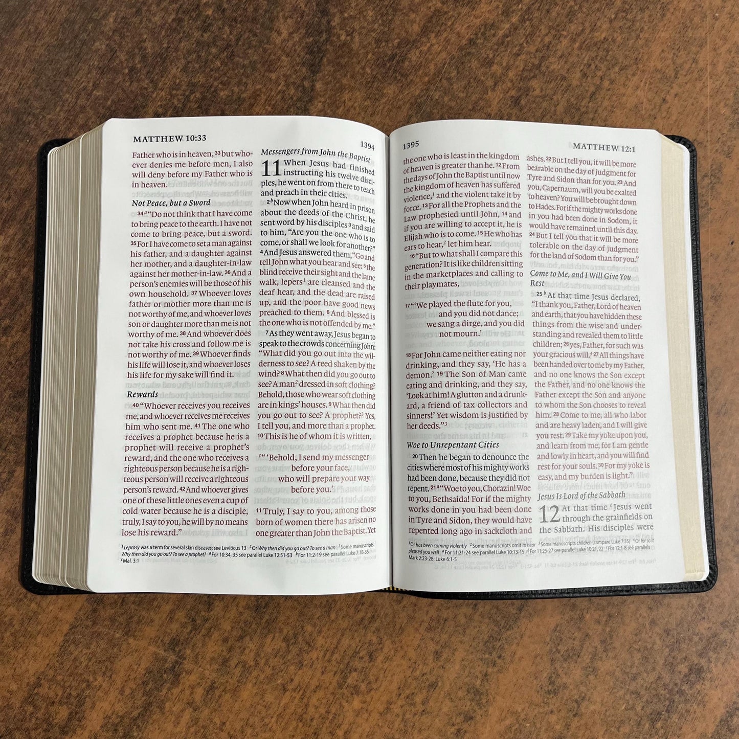 Personalized ESV Giant Print Personal Size Bible - Black Genuine Leather - Custom Imprinted with a name 9798874906603 Large Print