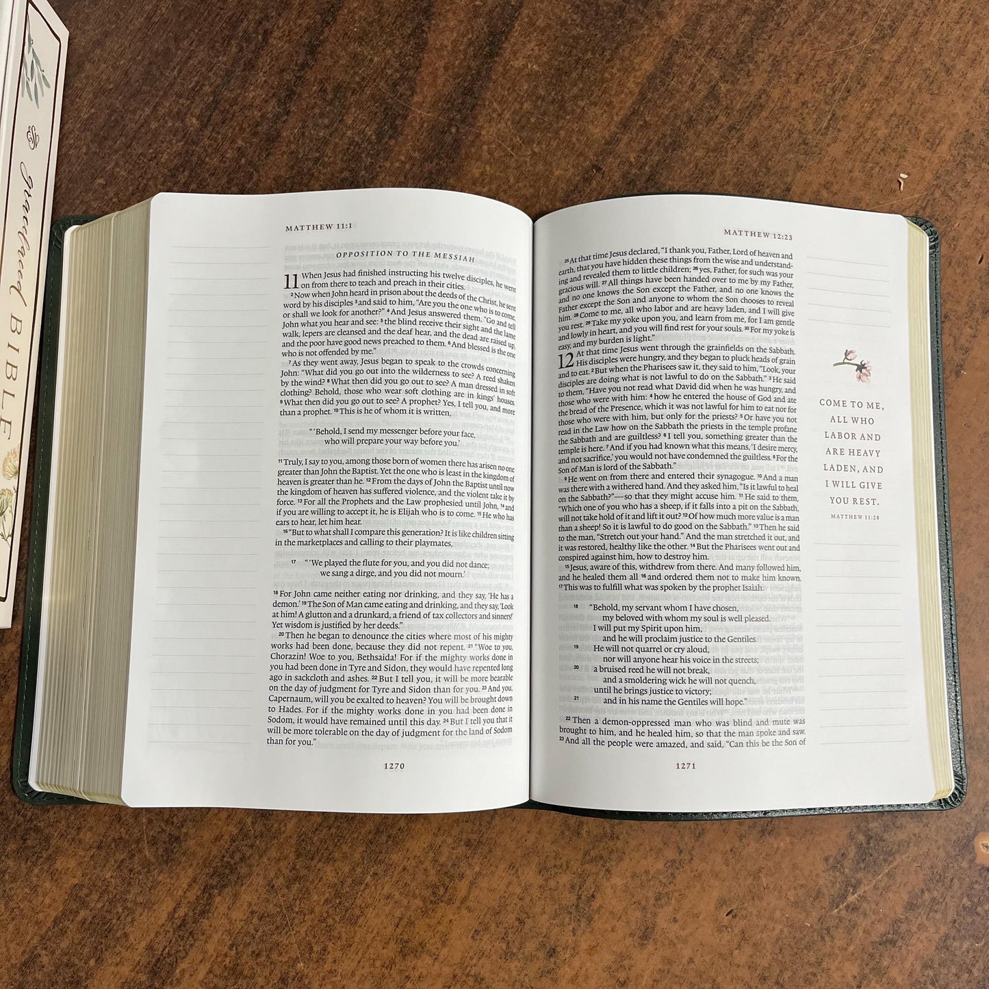 Personalized ESV Journaling Edition Gracelaced Bible - Quiet Forest TruTone Cover Custom Imprinted with name, 9798874904562