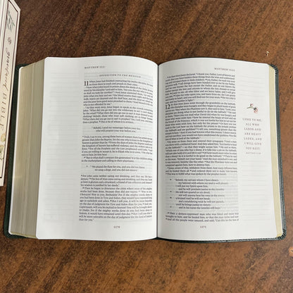Personalized ESV Journaling Edition Gracelaced Bible - Quiet Forest TruTone Cover Custom Imprinted with name, 9798874904562