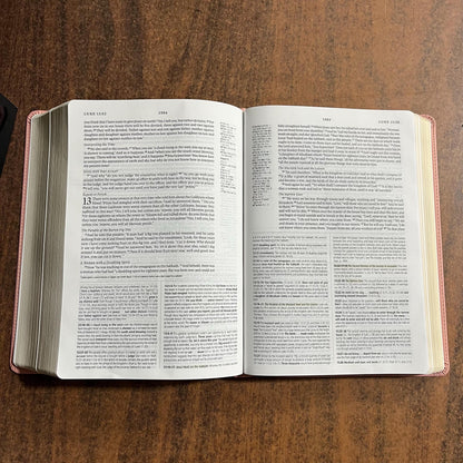 Personalized ESV Study Bible - Blush Rose (Pink) Trutone ** Custom Imprinted with name engraved 9798874902681