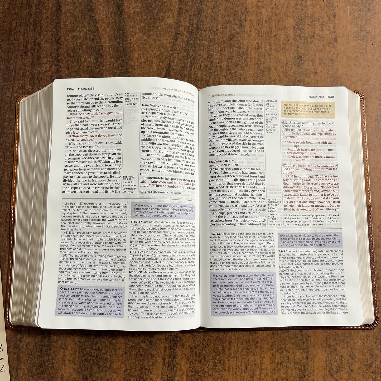 Personalized NIV Application Study Bible - Brown LeatherLike - Custom Imprinted with a name, 9780310465140 (Update to Life Application Bible)