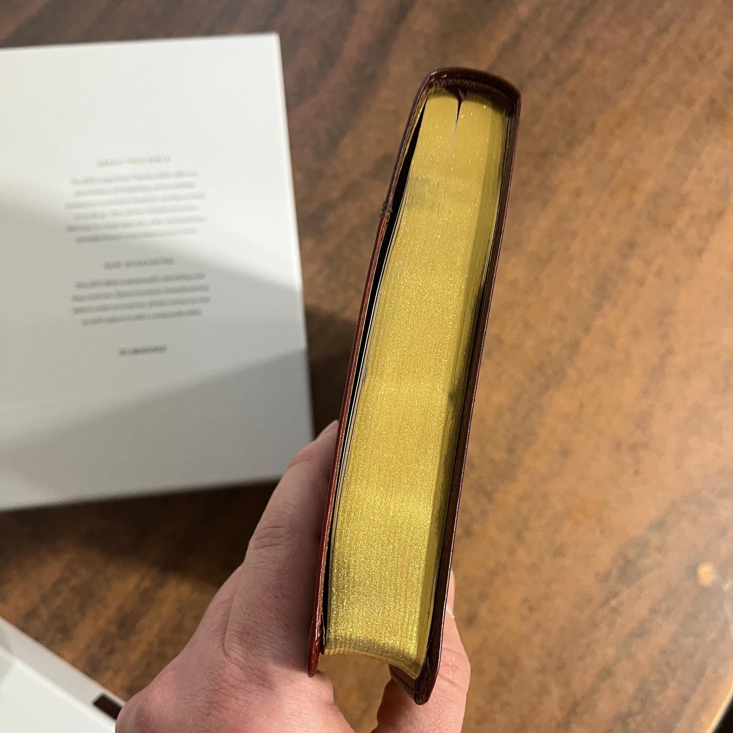 Personalized ESV Large Print Thinline Bible - Burgundy / Red TruTone - Custom Imprinted with name engraved ESV 2025 Text - 9798874908997