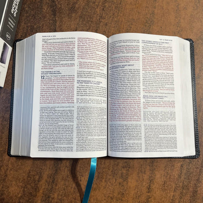 Personalized NKJV Wiersbe Study Bible - Black LeatherSoft - Custom Imprinted engraved with name  9.5 pt print 9780785220985