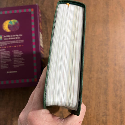 Personalized ESV Kids Bible - Dark Green Trutone - Custom Imprinted with name - Biggest Story Study Bible for Kids 9798874902537