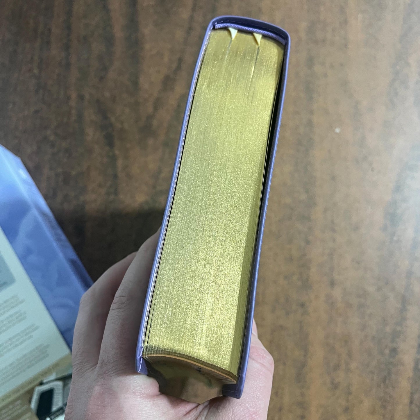 Personalized KJV Every Womans Bible Thumb Indexed - Periwinkle Purple LeatherLike - Custom name engraved, Devotional Study, 9781496485052