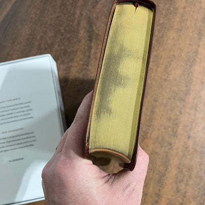 Personalized ESV Giant Print Personal Size Bible (Large Print) - Chestnut Brown TruTone - Custom Imprinted, ISBN 9798874906566