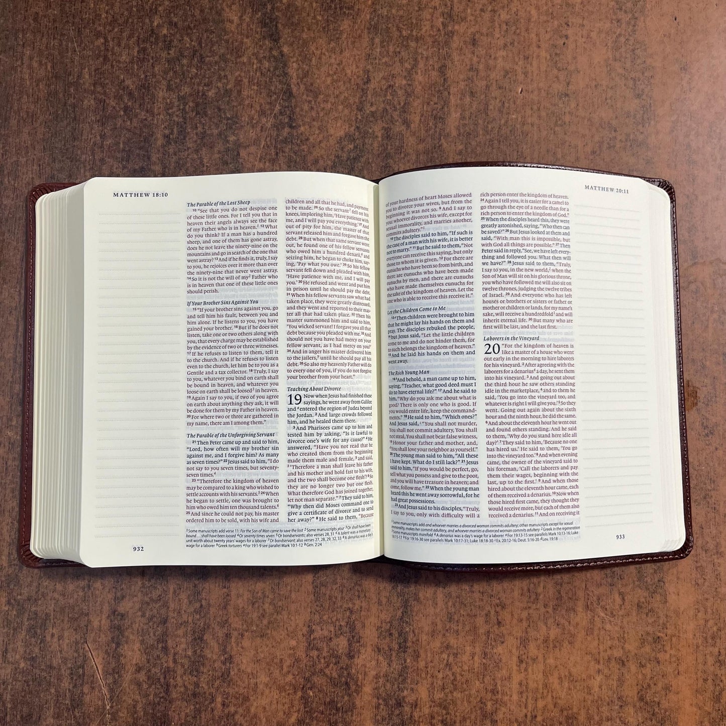 Personalized ESV Journaling Bible - Brown / Tan TruTone Cover Custom Imprinted with name, Red Letter 9798874907686