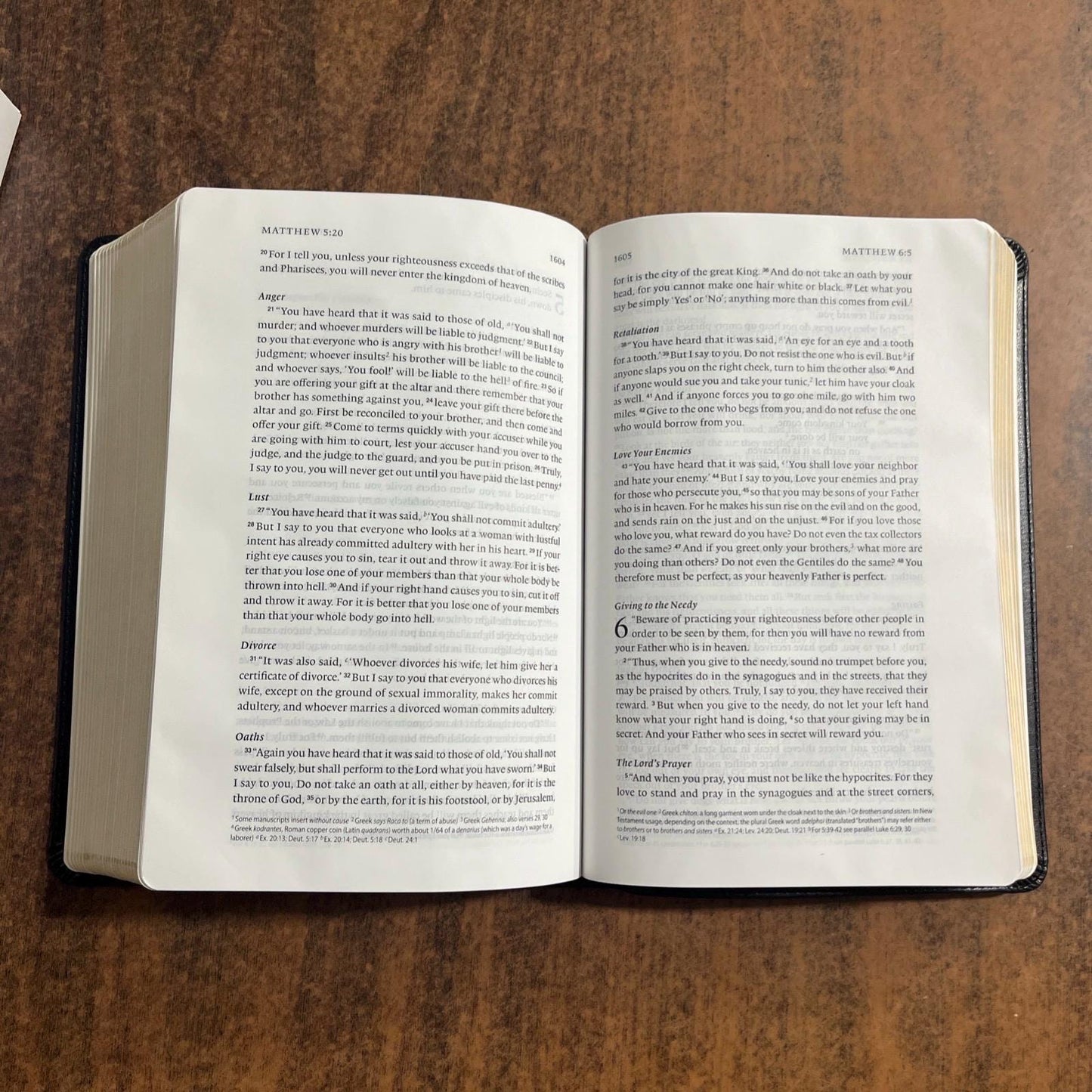 Personalized ESV Single Column Heritage Bible - Black TruTone - Custom Imprinted with a name 9781433591969