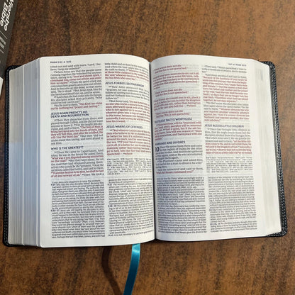 Personalized NKJV Wiersbe Study Bible - Black LeatherSoft - Custom Imprinted engraved with name  9.5 pt print 9780785220985