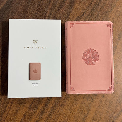 Personalizable ESV Thinline Bible - Blush Rose TruTone (Light Pink), Custom Imprinted with name, ISBN 9798874903718