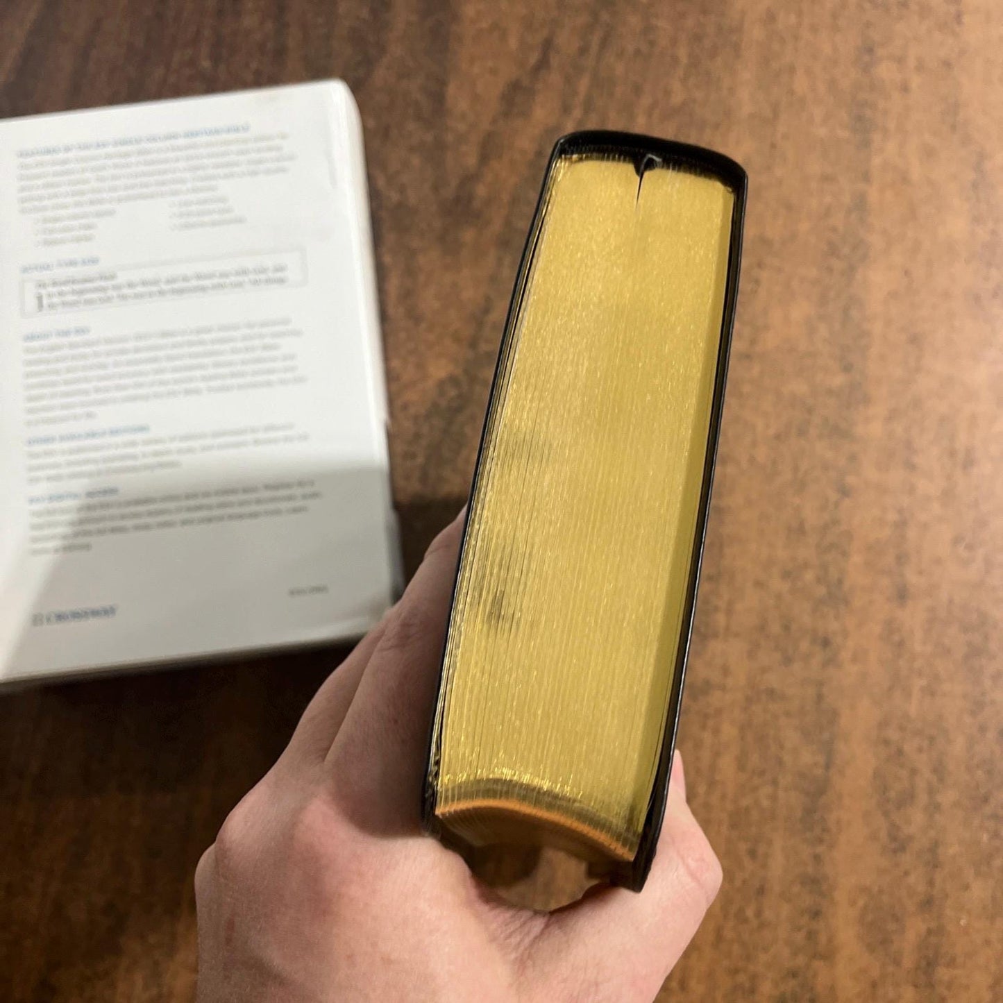 Personalized ESV Single Column Heritage Bible - Black TruTone - Custom Imprinted with a name 9781433591969