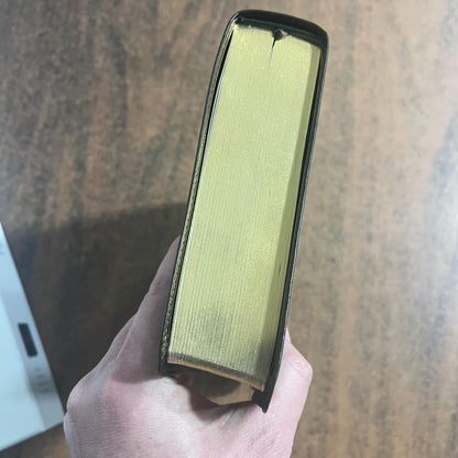 Personalized ESV Giant Print Personal Size Bible Thumb Indexed - Forest / Tan TruTone - Custom Imprinted, Large print, ISBN 9798874906467