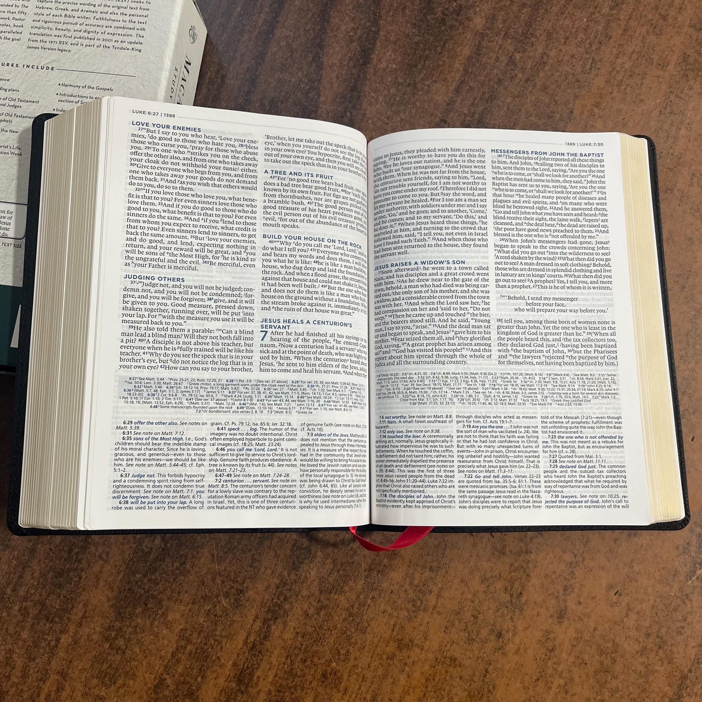 Personalized ESV MacArthur Study Bible, Black Genuine Leather, Custom Name Engraved Imprinted, ISBN 9780785246923