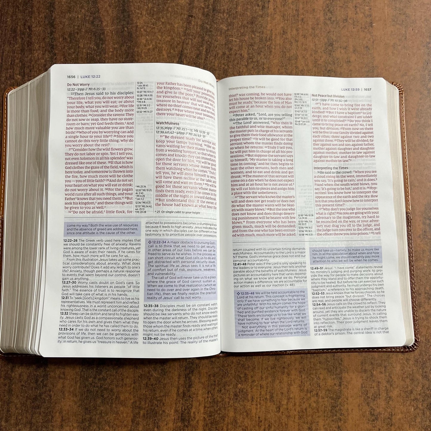 Personalized NIV Application Study Bible - Brown LeatherLike - Custom Imprinted with a name, 9780310465140 (Update to Life Application Bible)