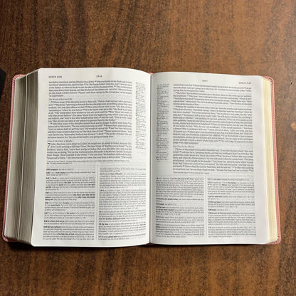 Personalized ESV Study Bible - Blush Rose (Pink) Trutone ** Custom Imprinted with name engraved 9798874902681