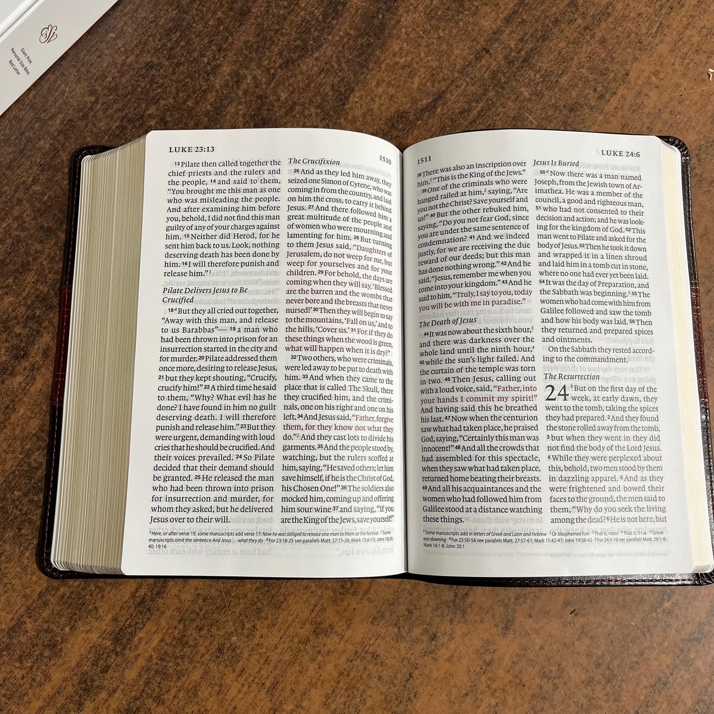 Personalized ESV Giant Print Personal Size Bible - Forest / Tan Trail TruTone - Custom Imprinted, ISBN 9798874906559