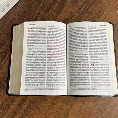 Personalized ESV Giant Print Personal Size Bible - Forest / Tan Trail TruTone - Custom Imprinted, ISBN 9798874906559
