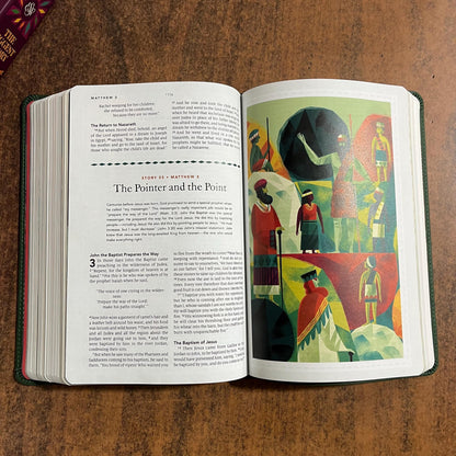 Personalized ESV Kids Bible - Dark Green Trutone - Custom Imprinted with name - Biggest Story Study Bible for Kids 9798874902537