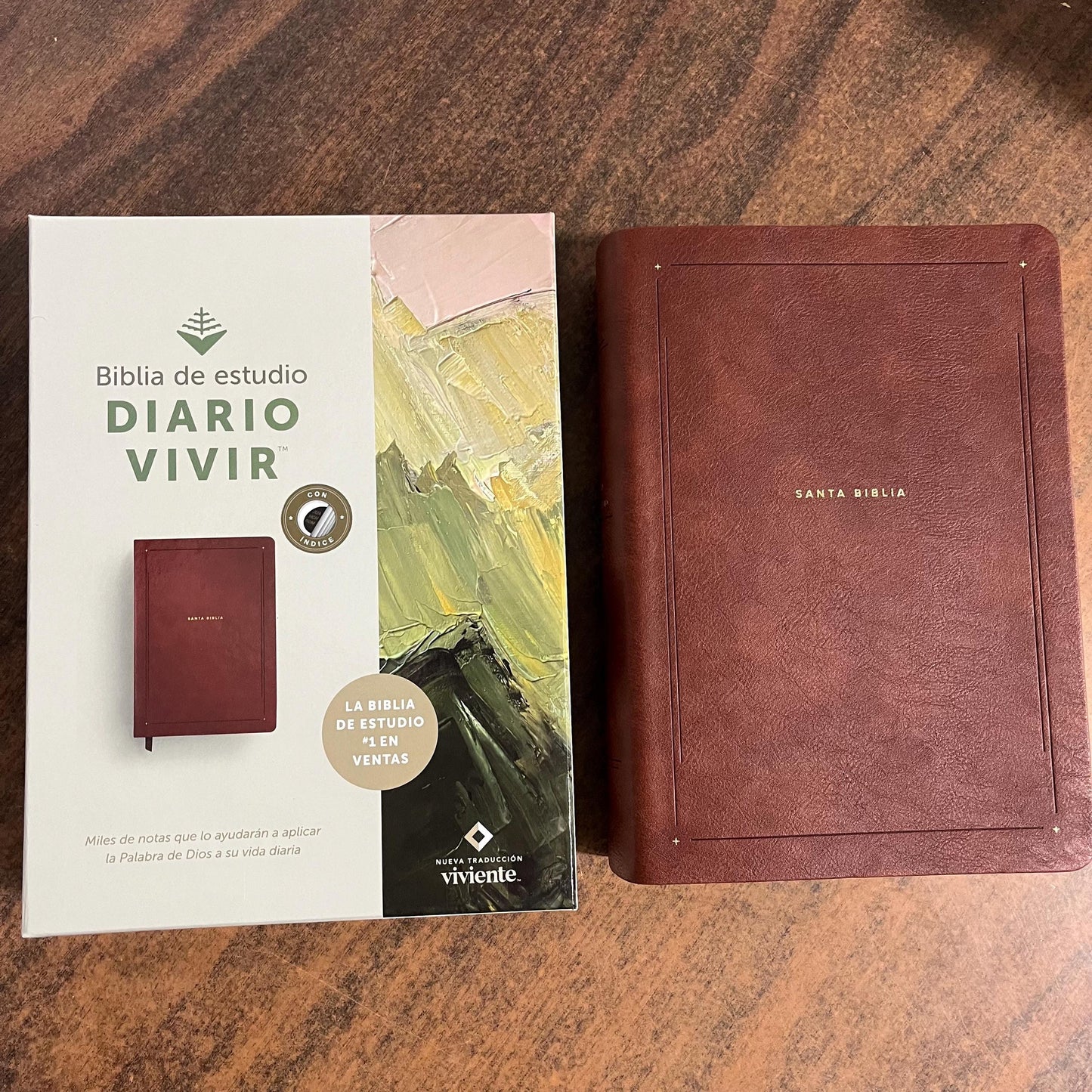 Personalized NTV Spanish Life Application Study Bible Thumb Indexed, Bible De Studio Diario Vivir 9798400506789
