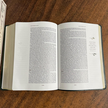 Personalized ESV Journaling Edition Gracelaced Bible - Quiet Forest TruTone Cover Custom Imprinted with name, 9798874904562