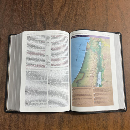 Personalized NIV Application Study Bible - Black Genuine Calfskin Leather -Custom Imprinted 9780310467748 (Update to Life Application Bible)