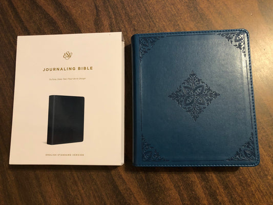 Personalized ESV Journaling Bible - Deep Teal TruTone  Custom Imprinted, ISBN 9781433570841