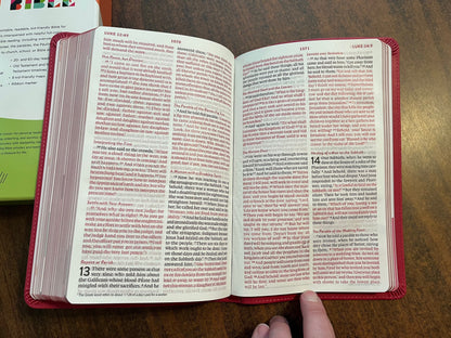 Personalized ESV Kids Thinline Bible - Pink TruTone, Custom Imprinted