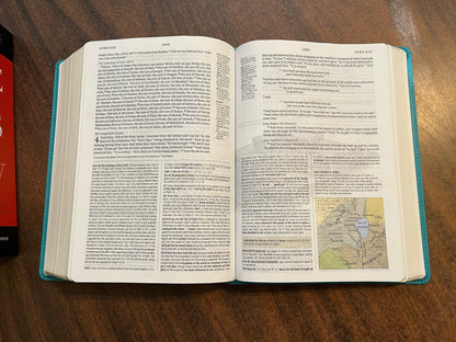 Personalized ESV Study Bible - Turquoise Trutone ** Custom Imprinted, ISBN 9781433581748