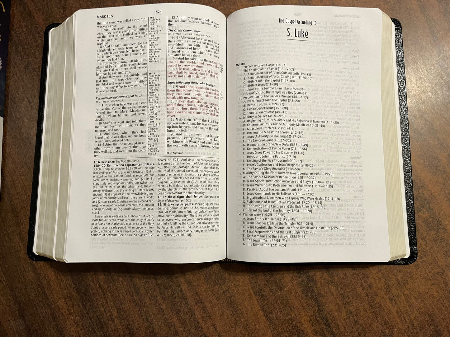 Personalized KJV Life In The Spirit Study Bible - Black Bonded Leather - Custom Imprinted with a name 9780310927587