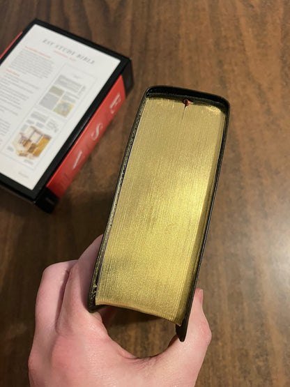 Personalized ESV Study Bible Personal Size - Forest / Tan Trutone  Custom Imprinted with name on cover, ISBN 9781433588556