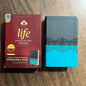 Personalized NIV Personal Size Life Application Study Bible - Gray / Teal Leathersoft  Custom Imprinted, ISBN 9780310453048